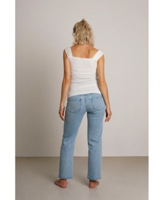 Maternity Hailey Straight Leg Jeans
