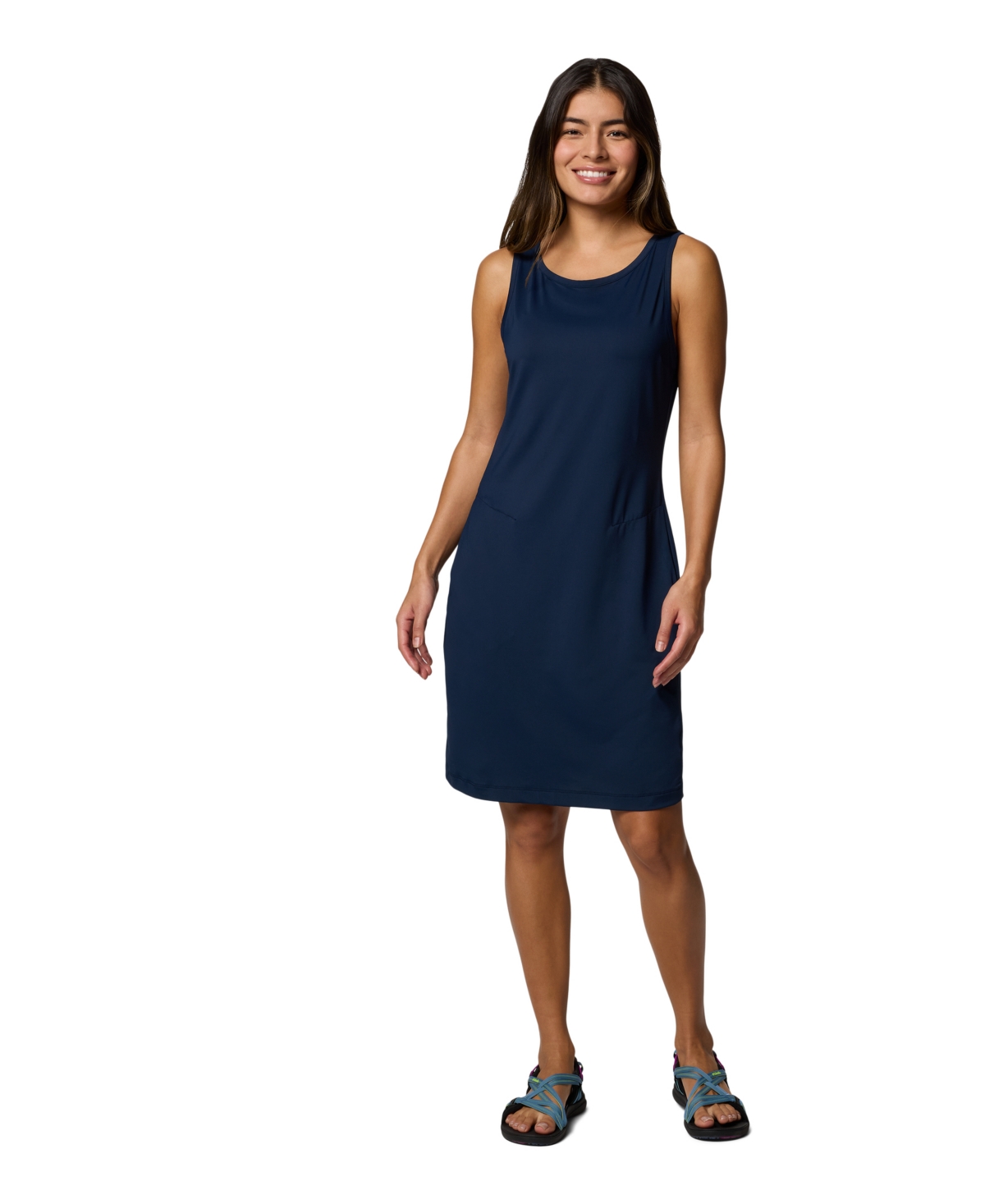 Women's Chill River Sleeveless Dress - Safari
