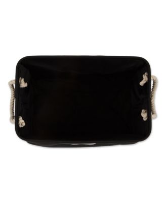 Bone Dry Collapsible Pet Storage Bin with Rope Handles Solid Paw Print