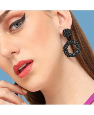 Corroded Drop Earrings