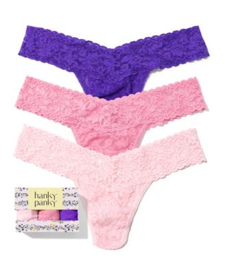 Hanky Panky - Signature Lace Low Rise Thong 3Pack