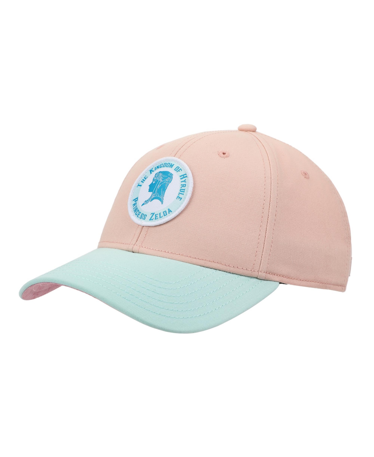 Side Zelda Profile Women's Pink Traditional Adjustable Hat - Ntn side zelda