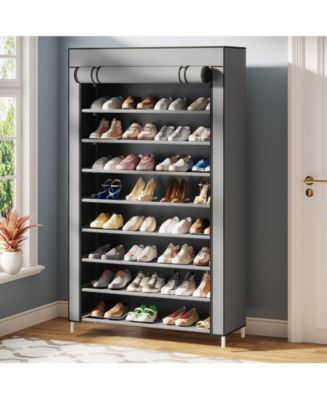 Shoe Bench Francis Large Shoe Storage Cabinet Tribesigns Shoe