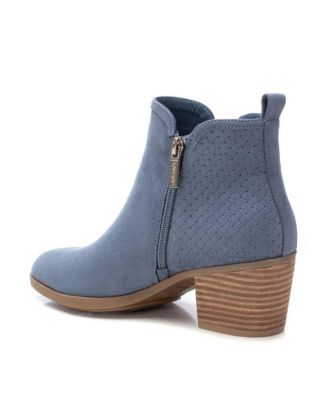 Refresh Women's Fashion Italian Design Booties with Side Zipper by Xti