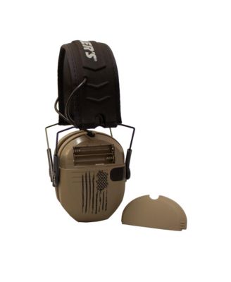 Walker s Razor Shooting Muffs (Distressed Flag) 2-Pack