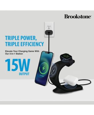 3-In-1 Wireless Magsafe Charging Moon for iPhone, Airpods, and Apple Watch