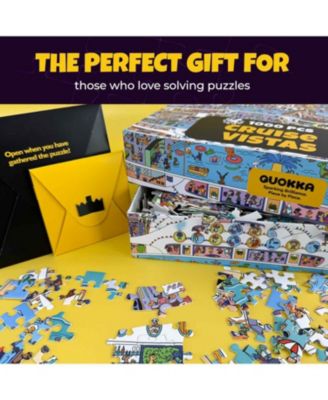 1000 Piece Jigsaw Puzzle for Adults – Themed Puzzles with Bonus Challenges