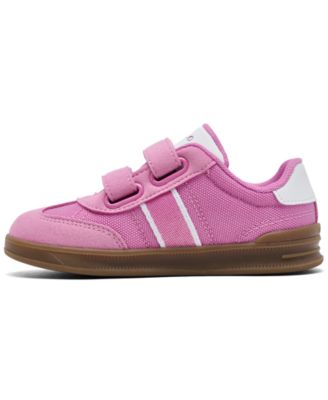 Toddler Girls Heritage Court III T-Toe Fastening Strap Casual Sneakers from Finish Line