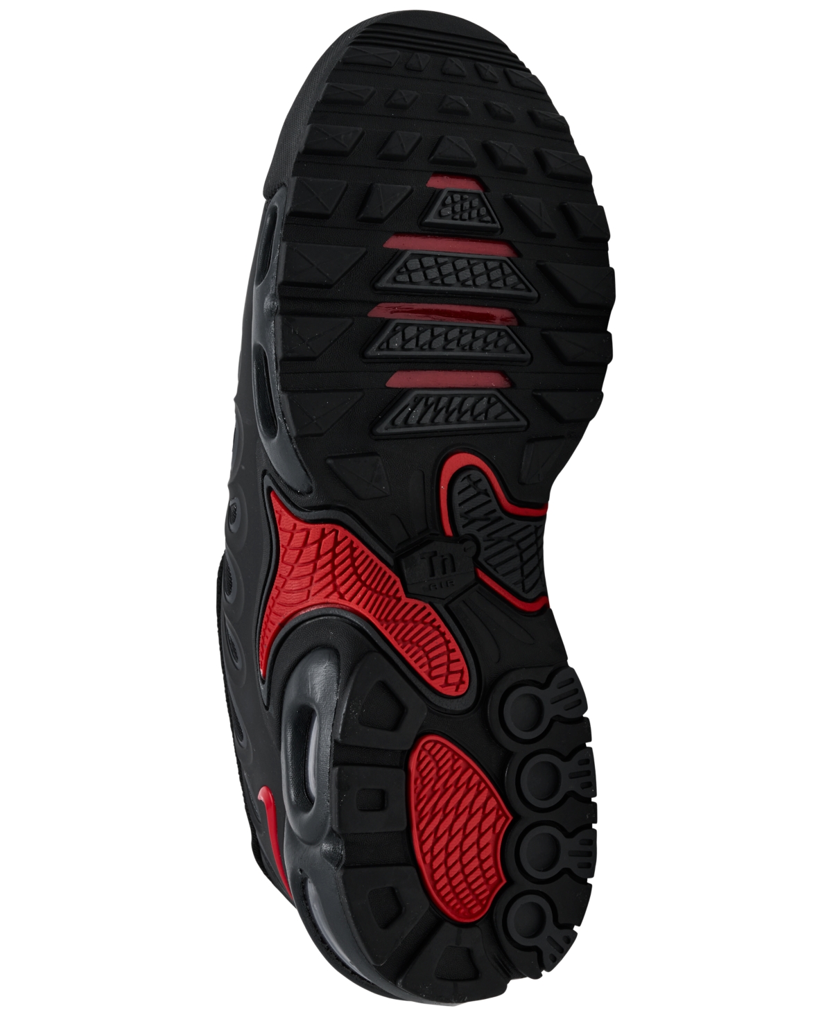Nike Big Kids Air Max Plus Drift Casual Sneakers From Finish Line In Black,red