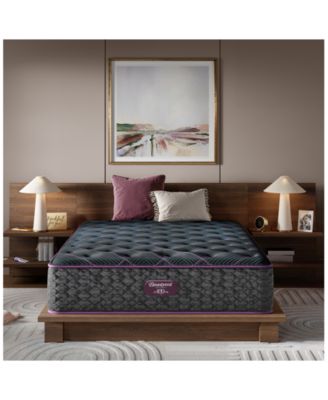 Beautyrest - World Class Level Three 14.75" Plush Tight Top Mattress Set - Twin XL