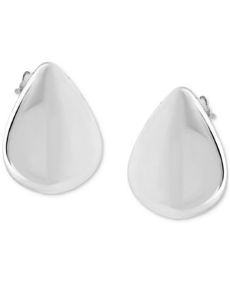 Tear-Shape Drop Earrings in Sterling Silver or 18k Gold Over Sterling Silver