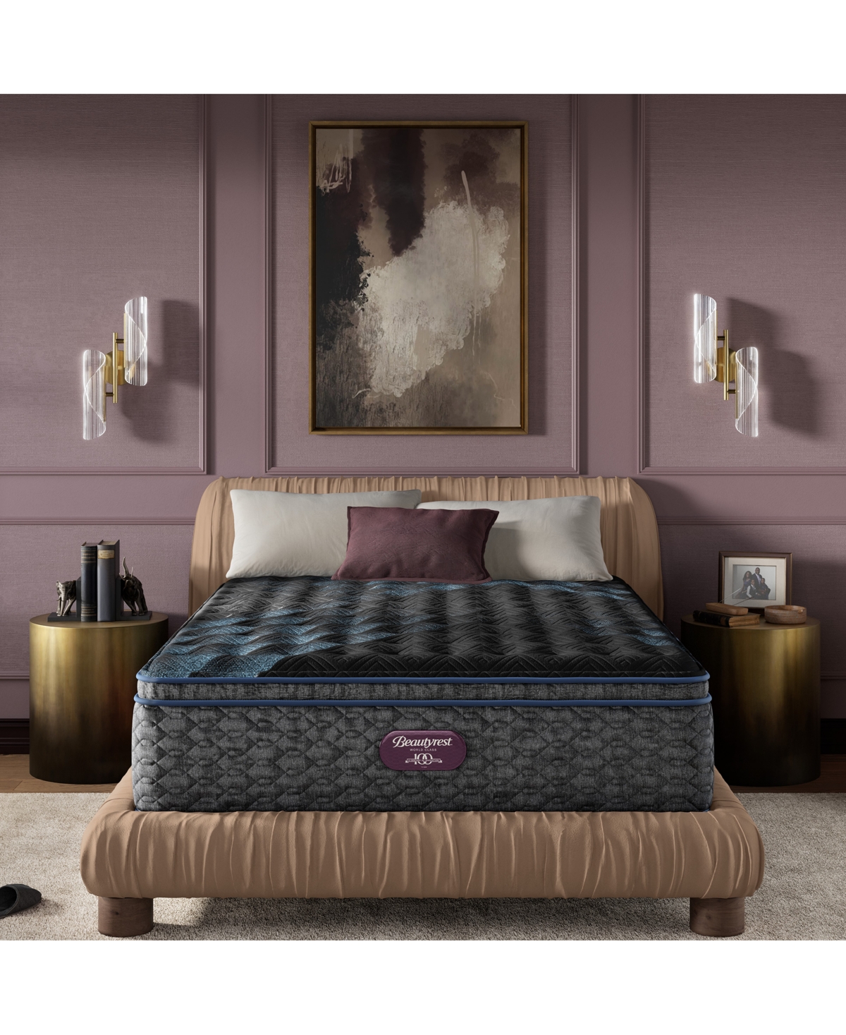 Beautyrest World Class Level Four 16.25" Firm Pillow Top Mattress In No Color