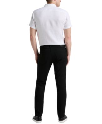 Men's Double-Weave Slim-Fit 5-Pocket Pants
