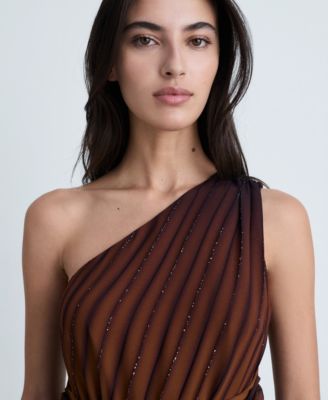 mango ombre pleated dress Family Vacation Resort Wear Beach Vacation Outfit Cupshe Mango Mojito Ombre Maxi Dress-Maroon, L