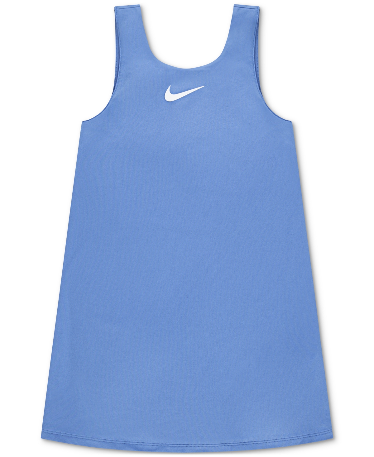 Nike Little Girls One Sport Sleeveless Dress In Blue Beyond