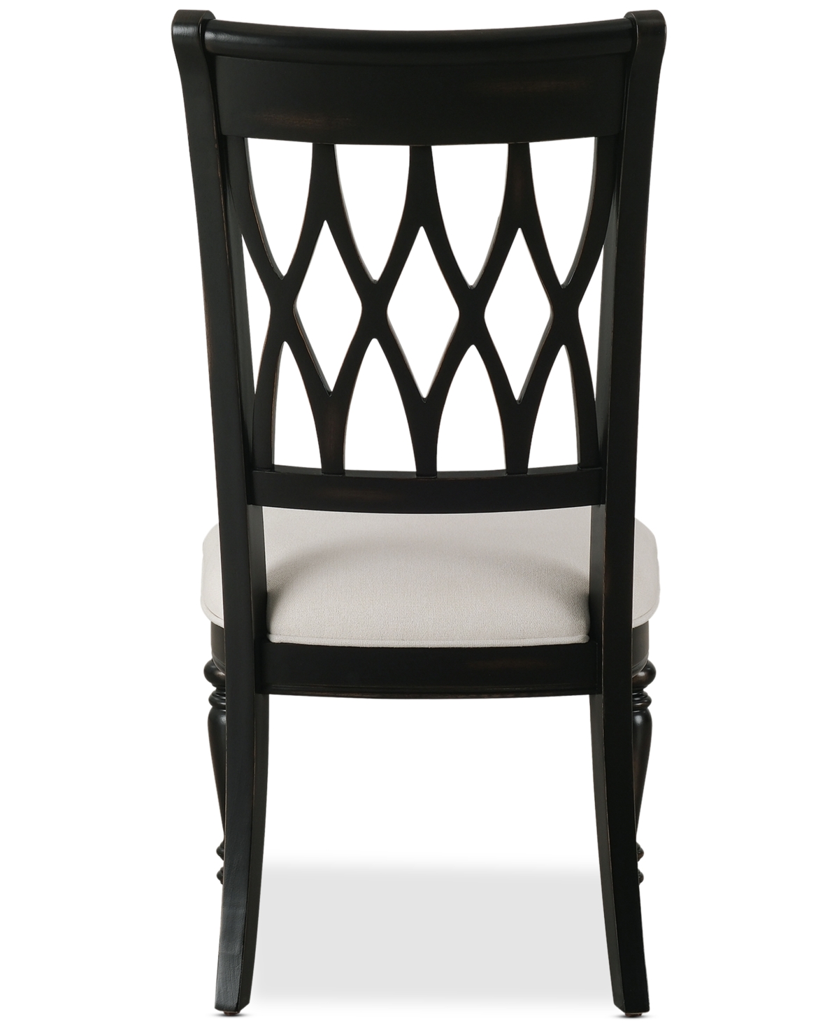 Macy's Daria Side Chair, Created For  In Black