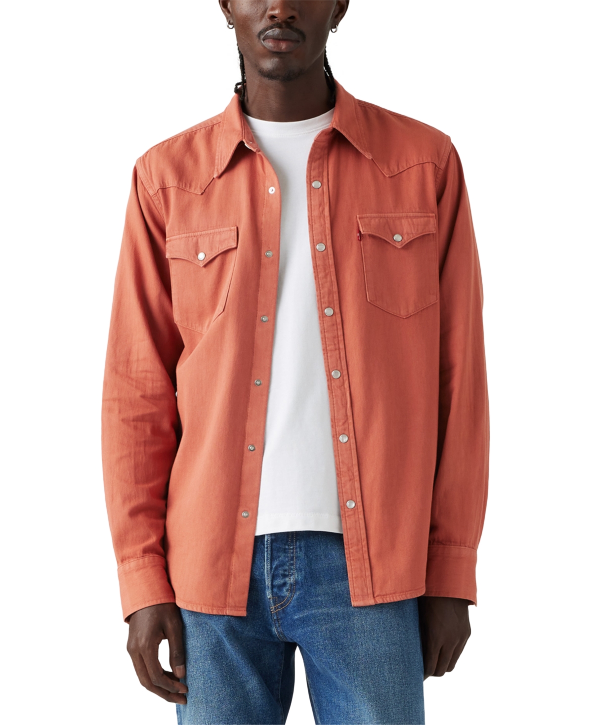 Levi's Classic Western Standard Fit Shirt In Red