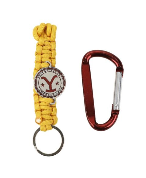 Женский брелок Yellowstone Logo Carabiner Clip Keychain