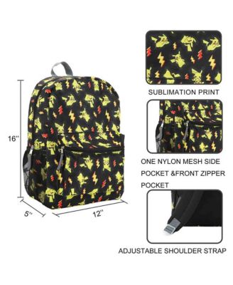 Pikachu All-Over Print 16” Backpack
