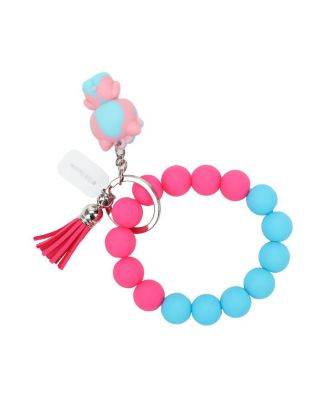 Beaded Multi-Charm Keychain