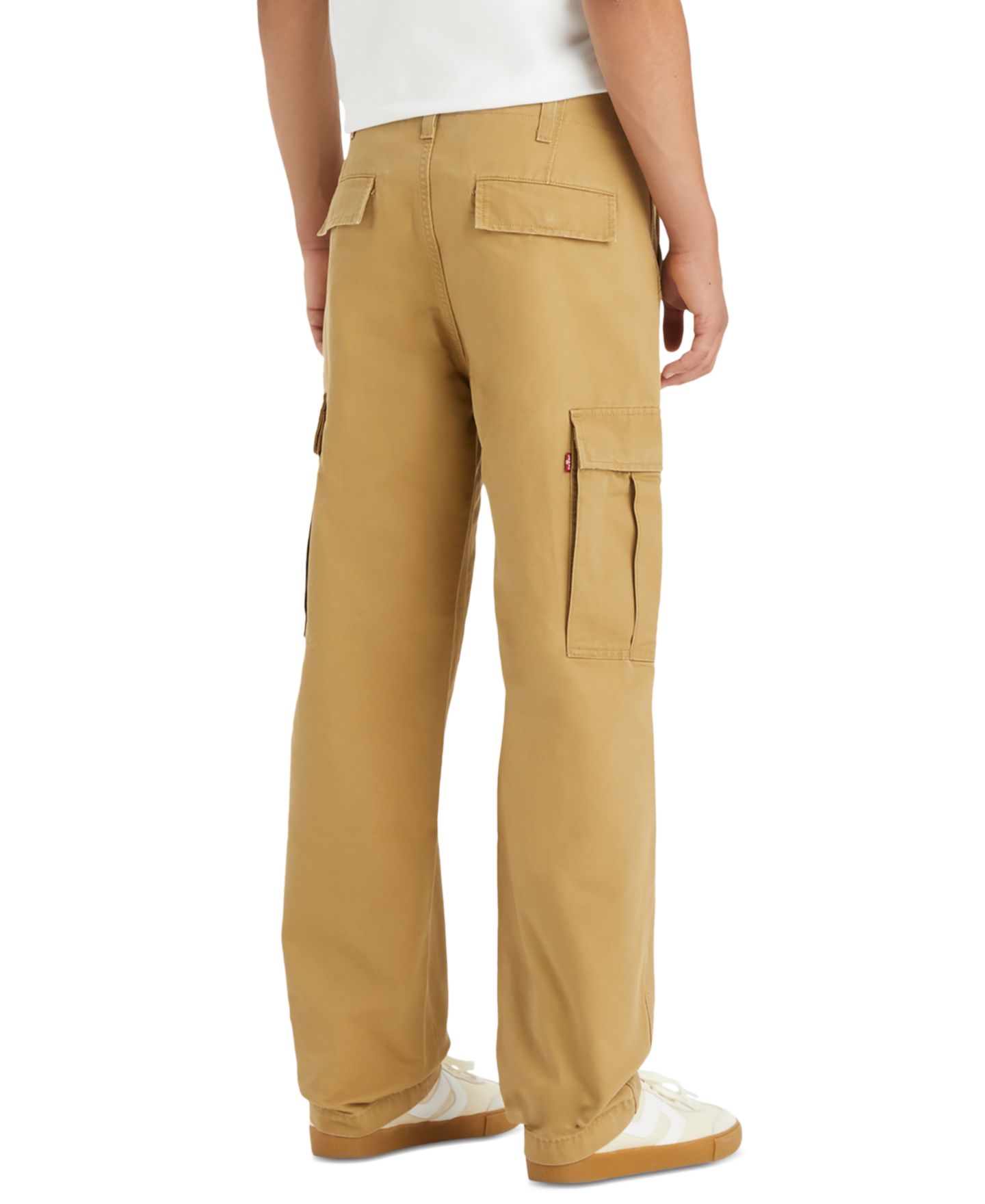Мужские брюки Levi's XX Relaxed-Fit Straight-Leg Cargo, цвет: Хаки — фото 3