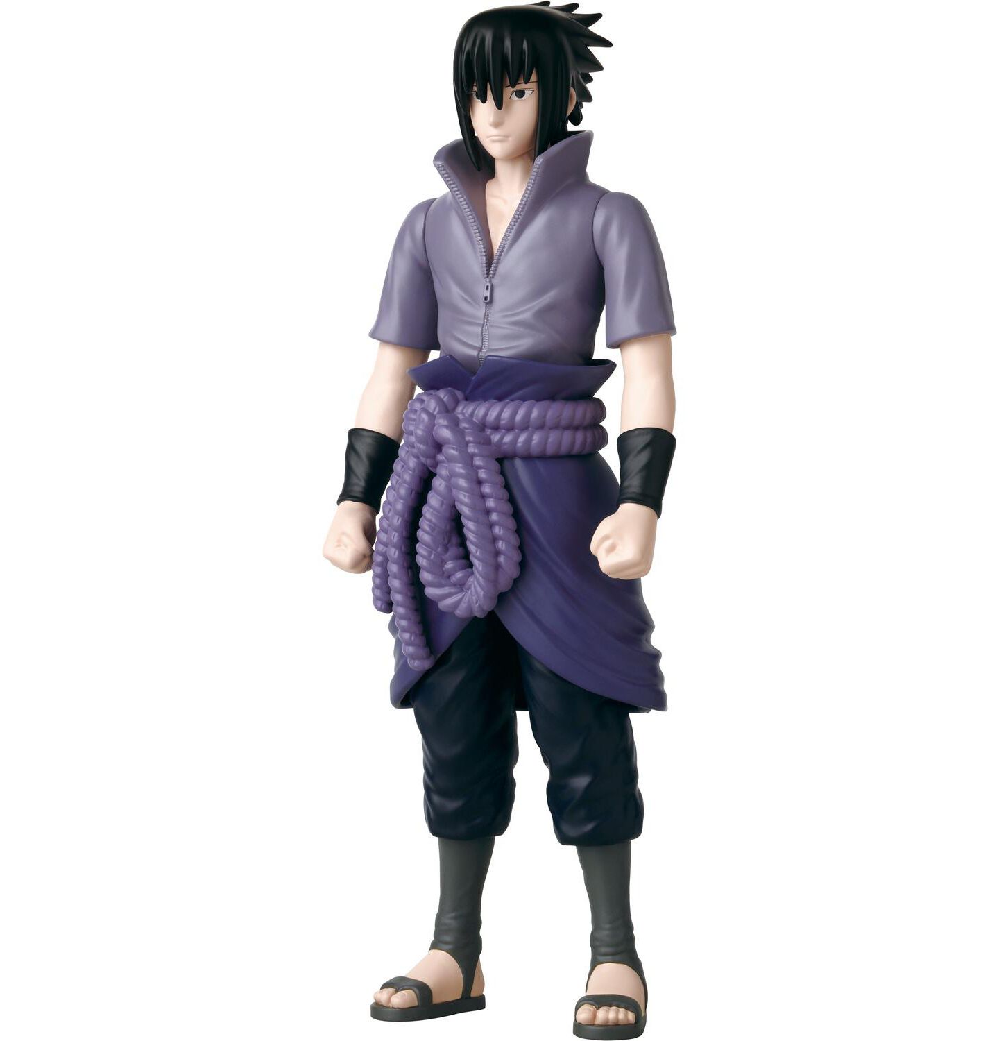 Детская фигурка Bandai Naruto - Anime Heroes: Mega - Sasuke Uchiha 12" Action Figure, цвет: Фиолетовый — фото 2