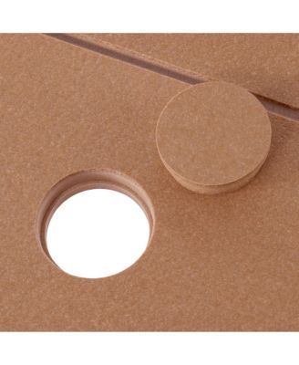 6-Piece Outdoor HDPE Rectangular Patio Dining Table Set with Bench