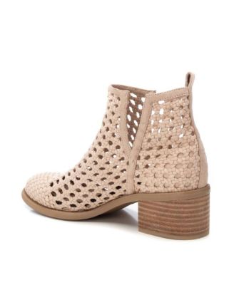 Women's Braided Ankle Booties By XTI