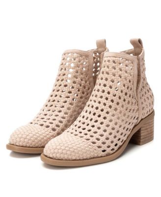Women's Braided Ankle Booties By XTI
