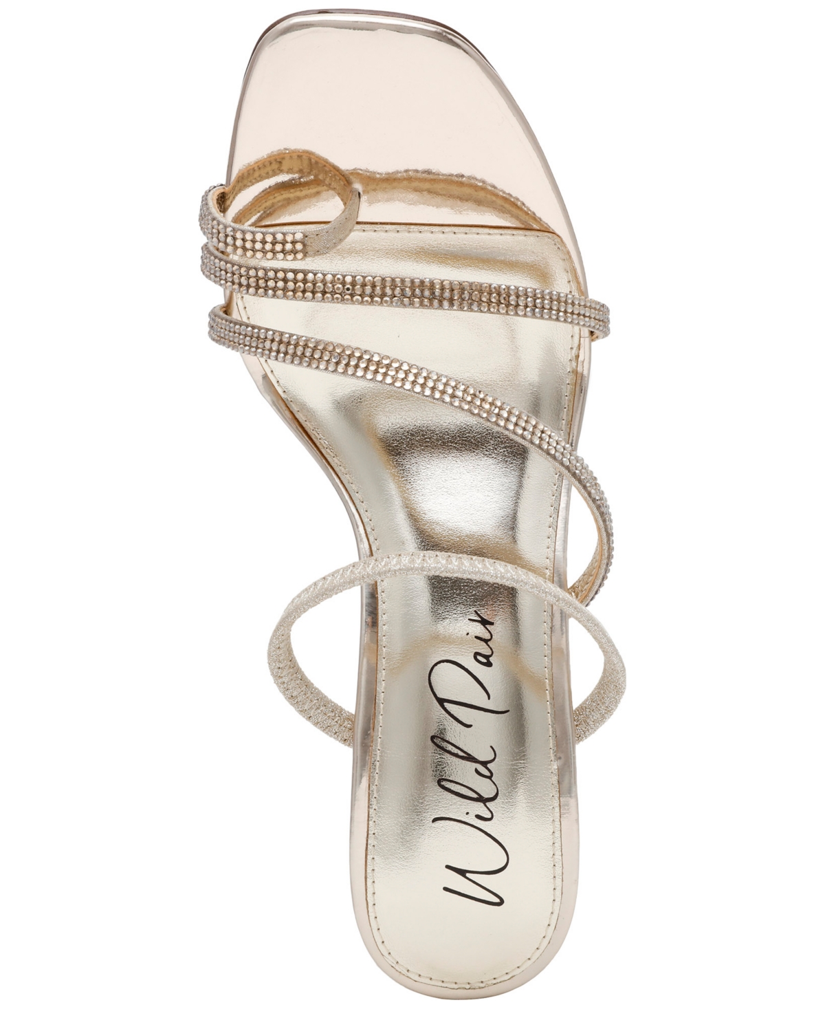 WILD PAIR LENORE EMBELLISHED SANDALS, CREATED FOR MACY'S 