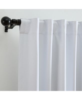 Solace Solid Max-Blackout Window Curtain Panel