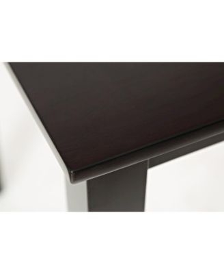 Simplicity Solid Wood Classic 54" Counter Height Dining Table