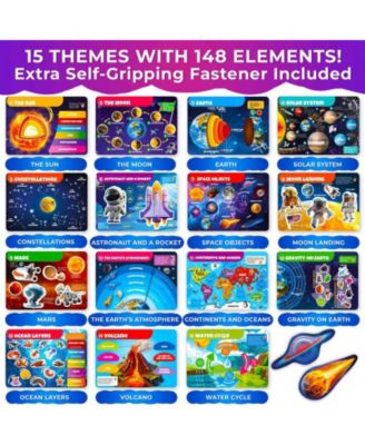 Montessori Busy Book for Toddlers 3-5 Years with Interactive Pages