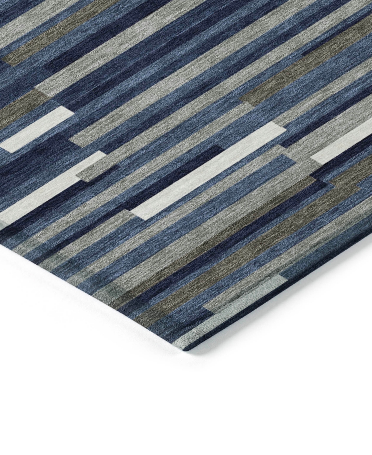 Addison Chantille Acn894 10'x14' Area Rug In Navy