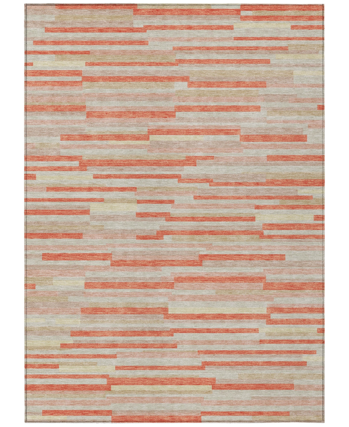 Addison Chantille Acn894 9'x12' Area Rug In Salmon
