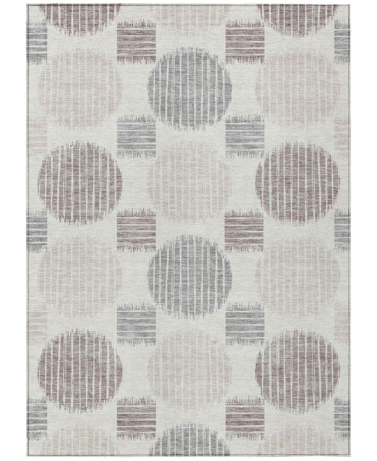 Addison Chantille Acn900 2'6"x3'10" Area Rug In Ivory