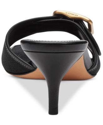 COACH Women's Margot Buckled Sandals