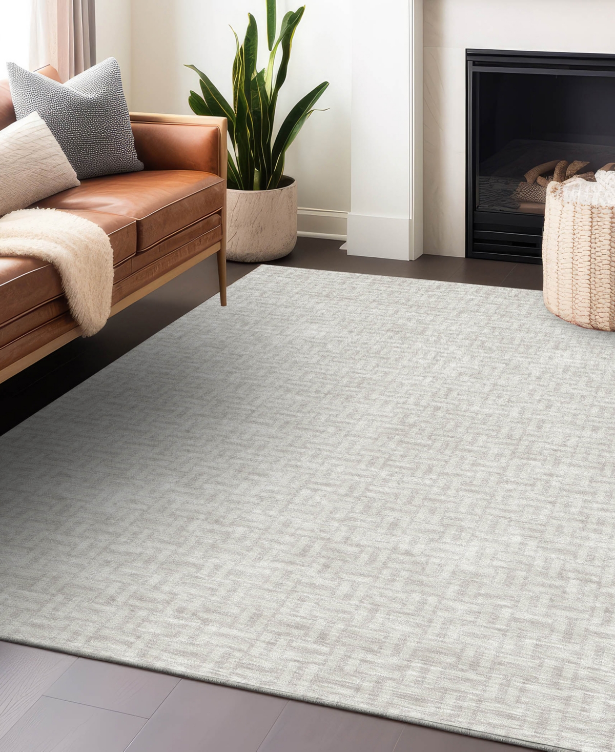 Addison Chantille Acn911 8'x10' Area Rug In Ivory