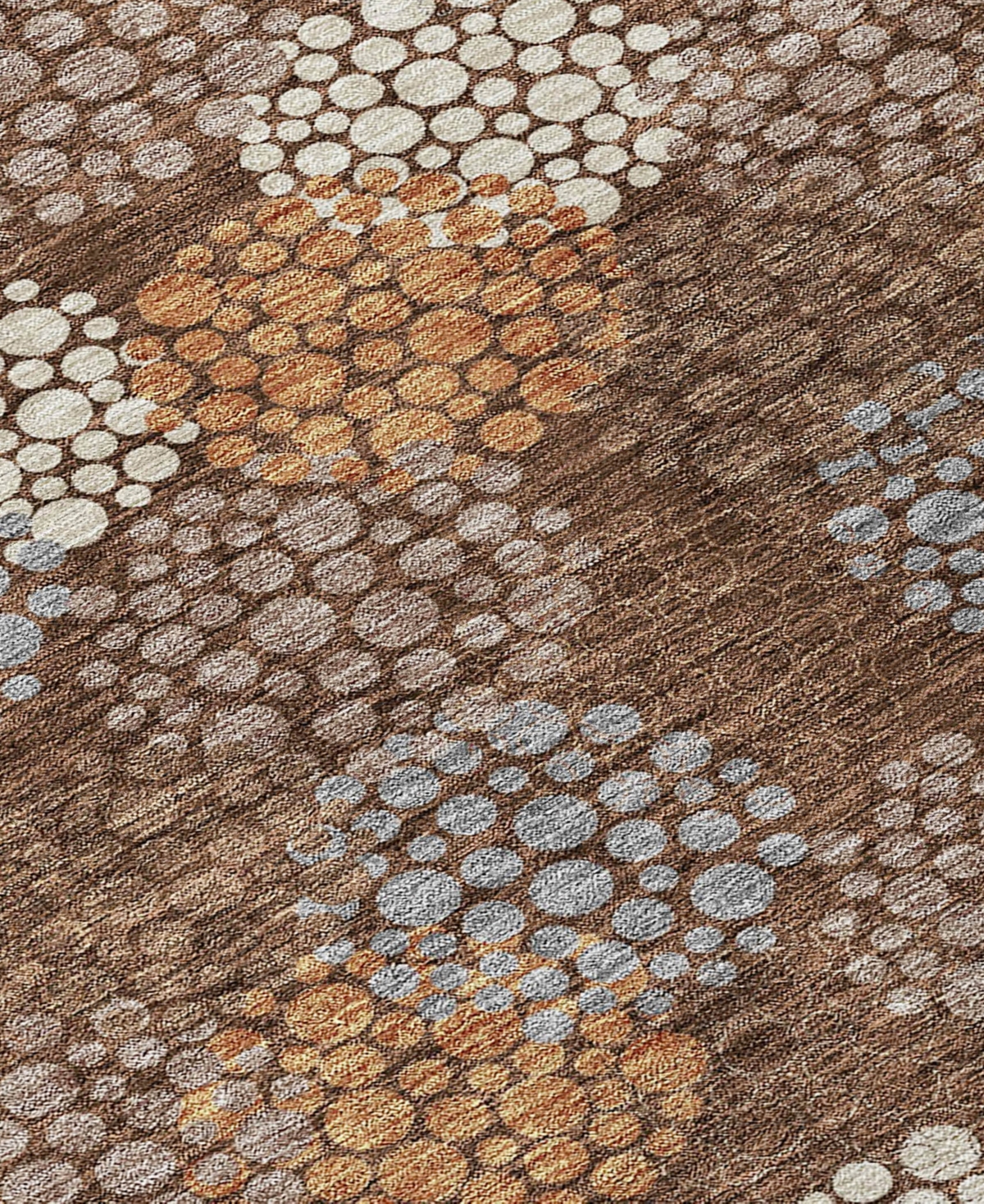 Addison Chantille Acn908 5'x7'6" Area Rug In Cocoa