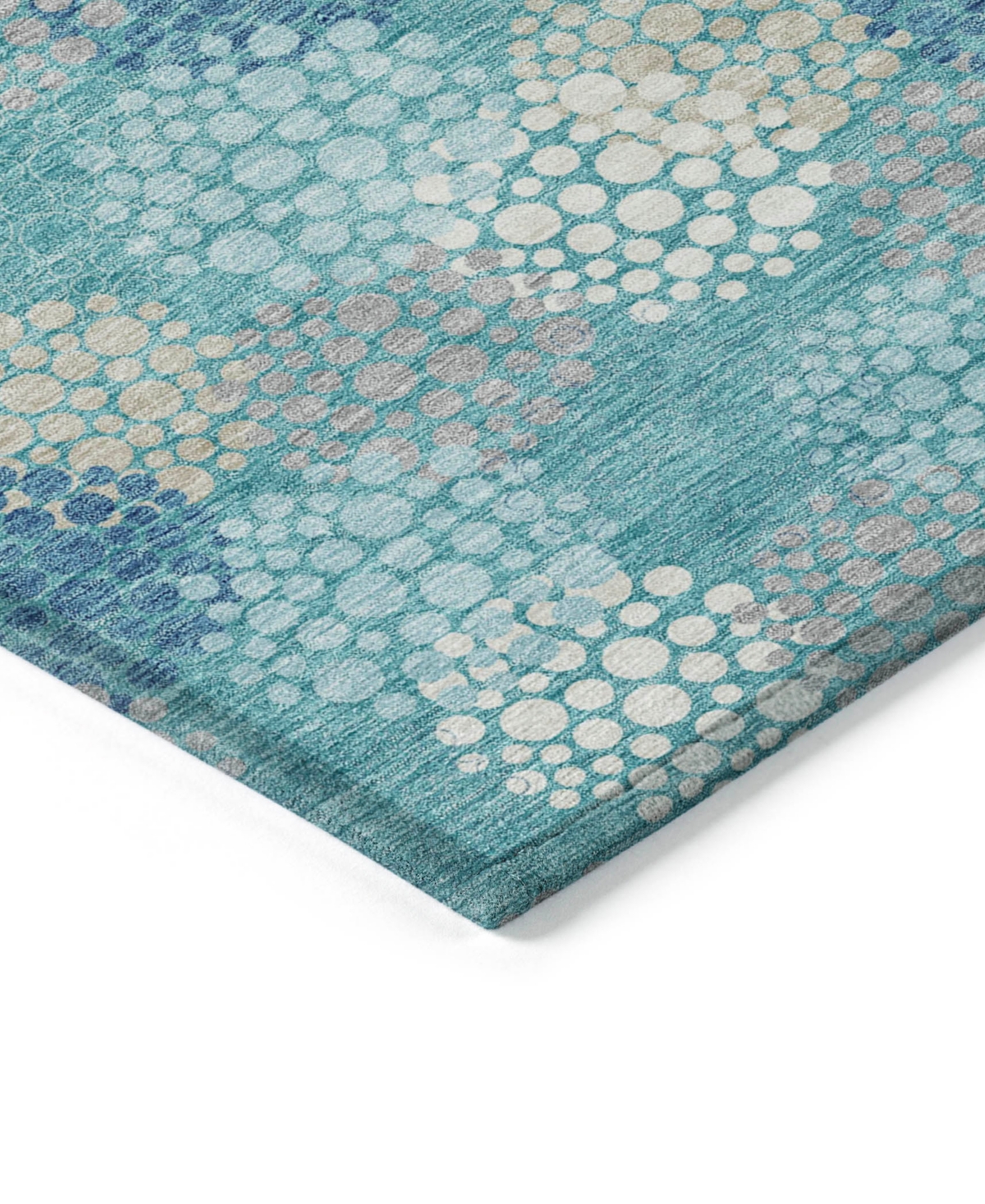 Addison Chantille Acn908 2'3"x7'6" Runner Area Rug In Teal