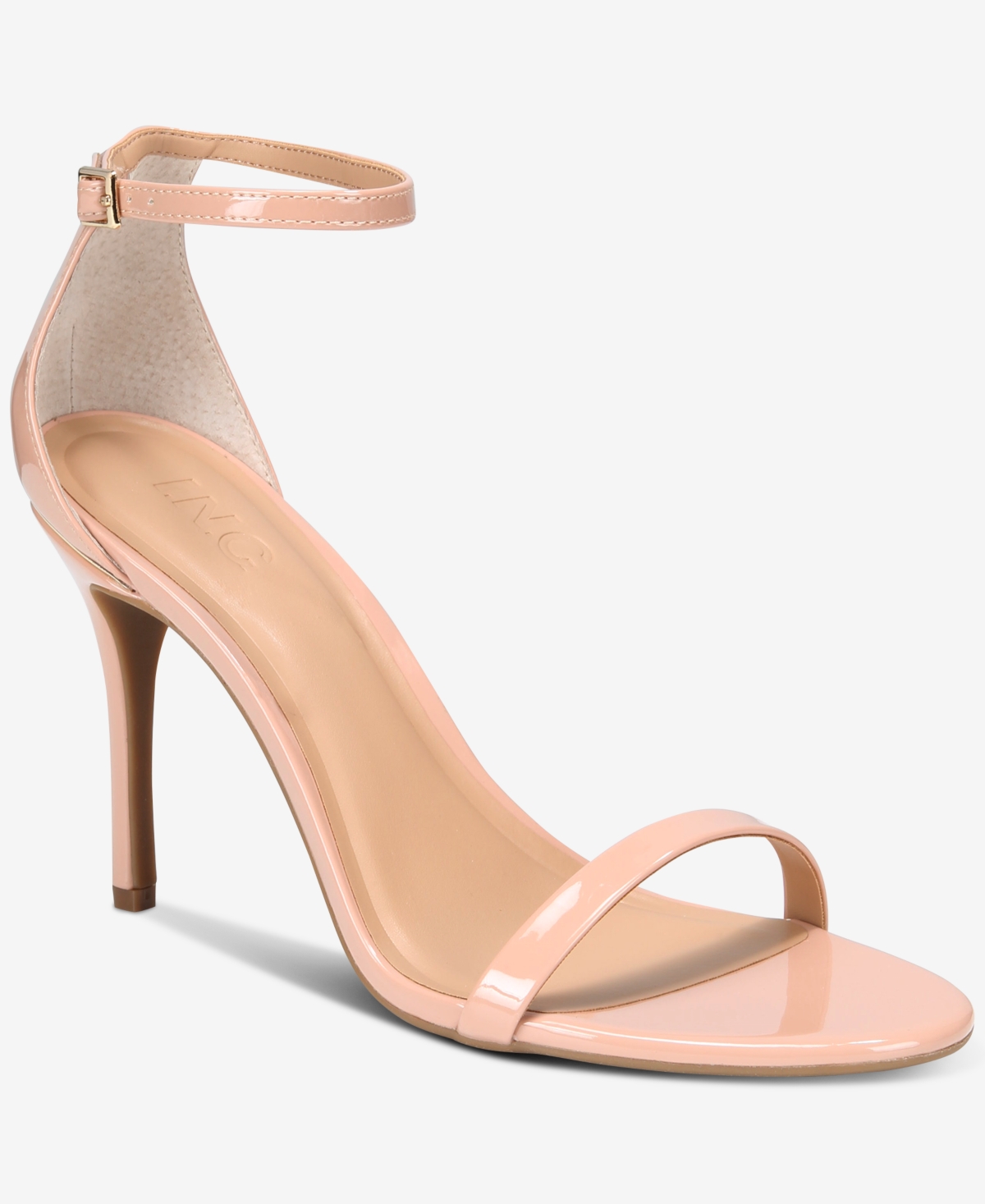 Inc International Concepts Women's Hameeza Dress Sandals, Exclusively At Macy's In Nude Smooth