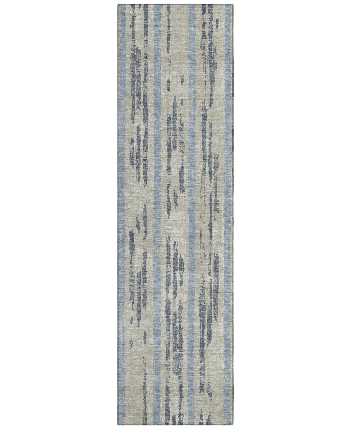 Addison Chantille Acn892 2'3"x7'6" Runner Area Rug In Taupe