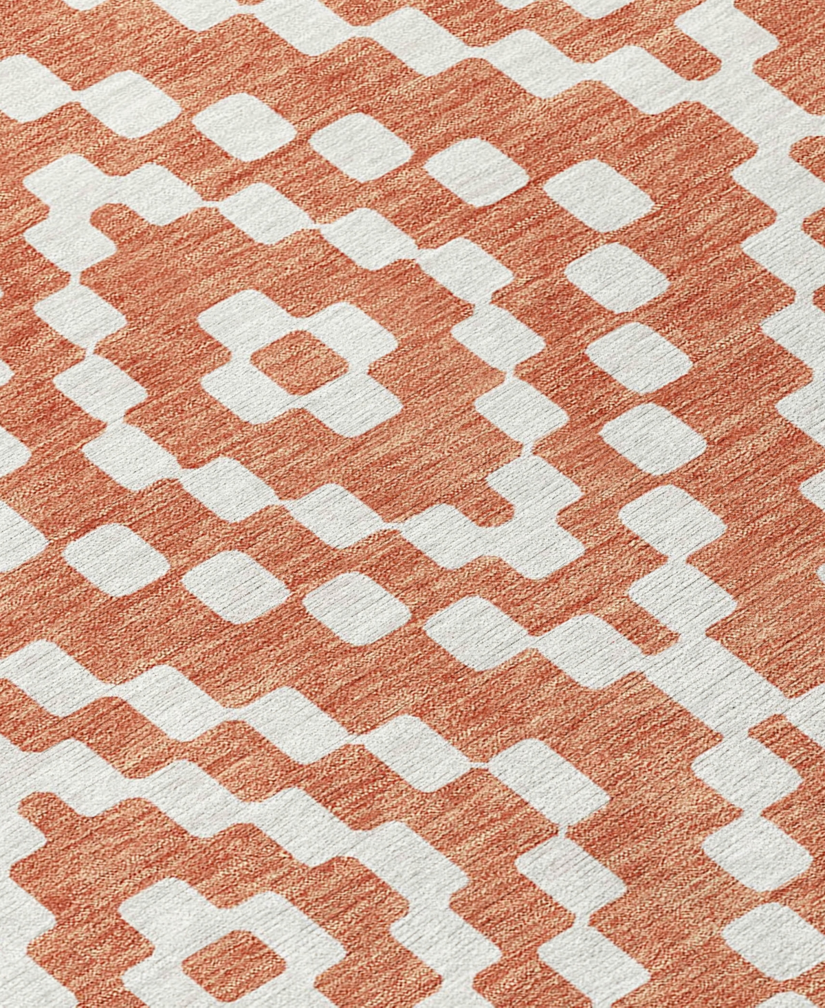 Addison Chantille Acn891 9'x12' Area Rug In Salmon