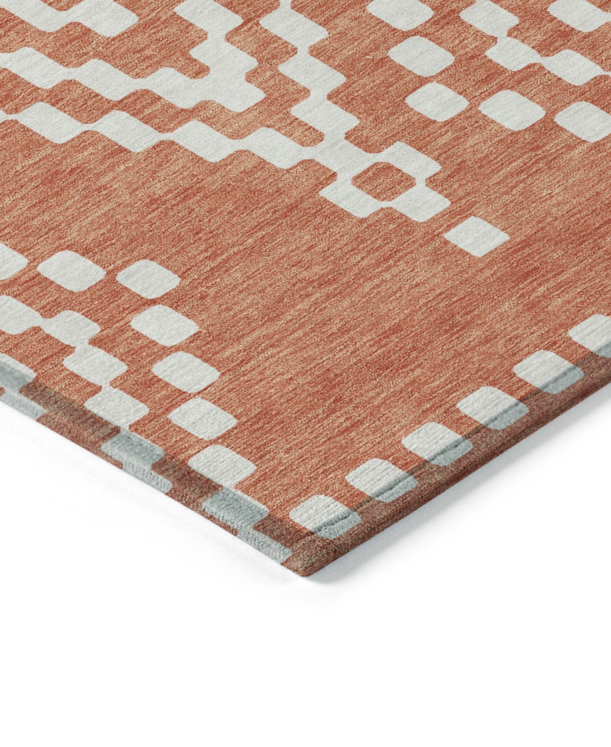 Addison Chantille Acn891 9'x12' Area Rug In Salmon