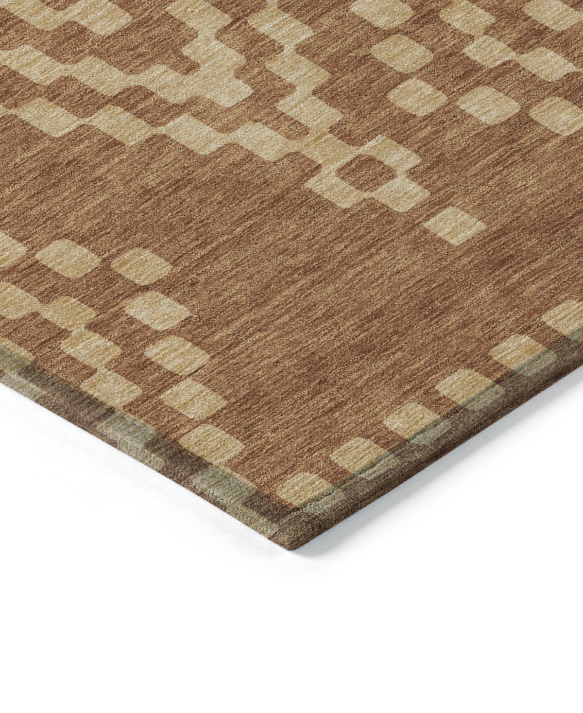 Addison Chantille Acn891 5'x7'6 Area Rug In Paprika
