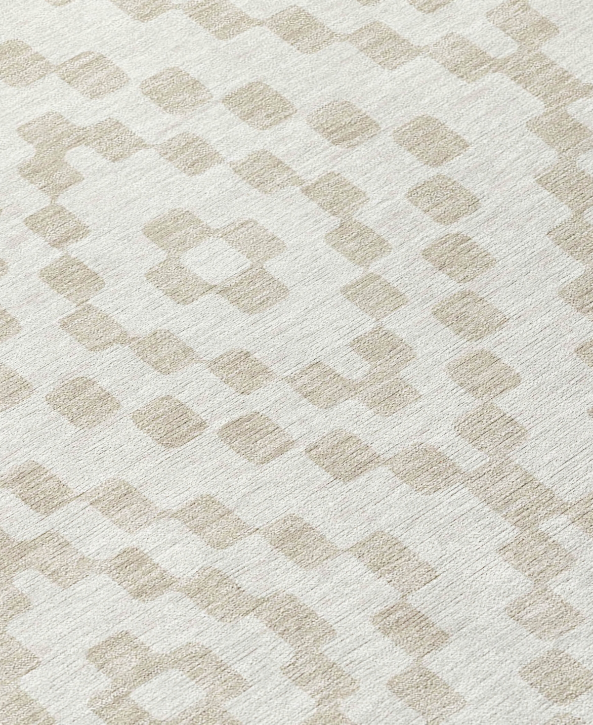 Addison Chantille Acn891 2'3"x7'6" Runner Area Rug In Ivory