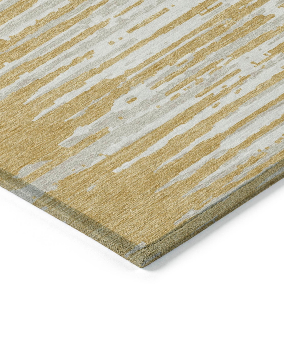 Addison Chantille Acn888 5'x7'6 Area Rug In Gold