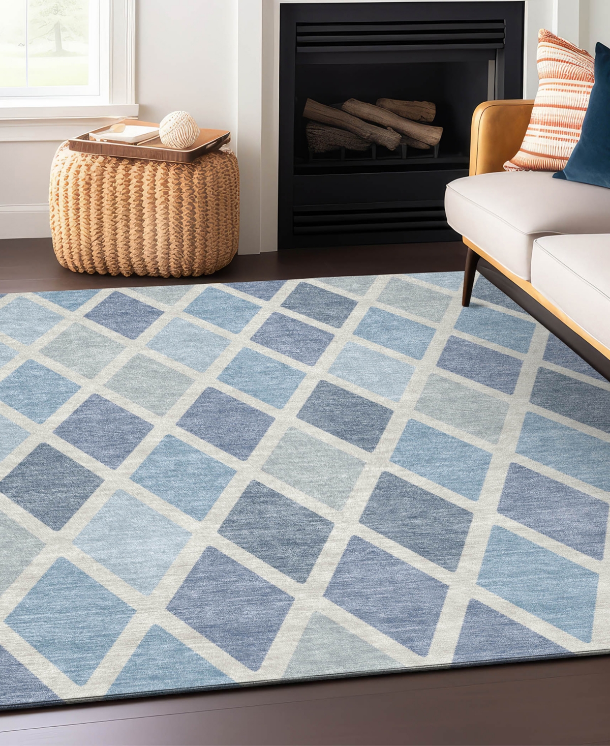 Addison Chantille Acn887 8'x10' Area Rug In Mist