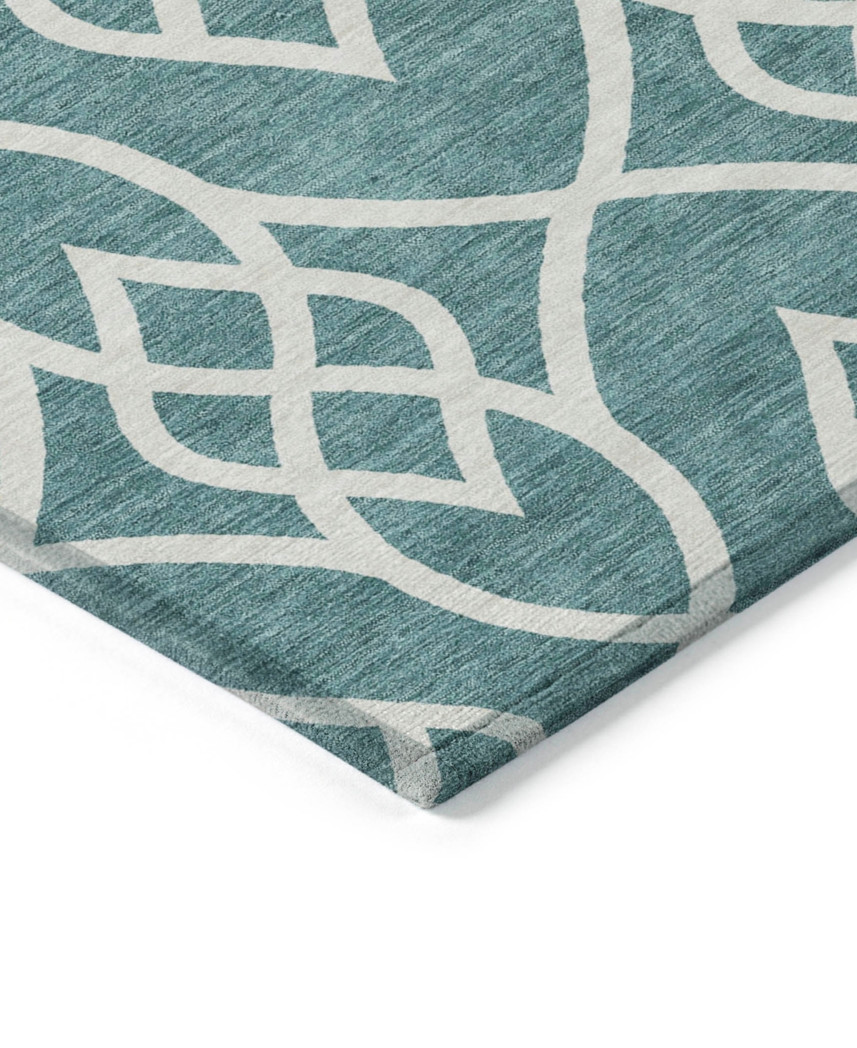 Addison Chantille Acn884 9'x12' Area Rug In Teal