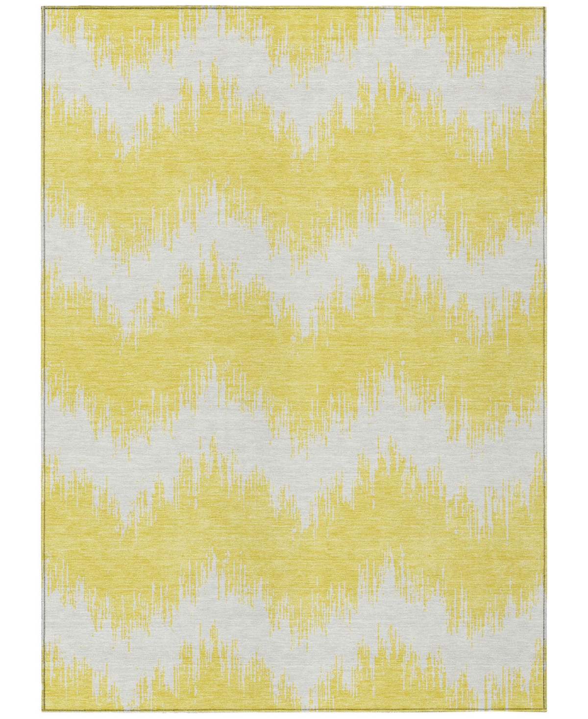 Addison Chantille Acn880 5'x7'6 Area Rug In Yellow